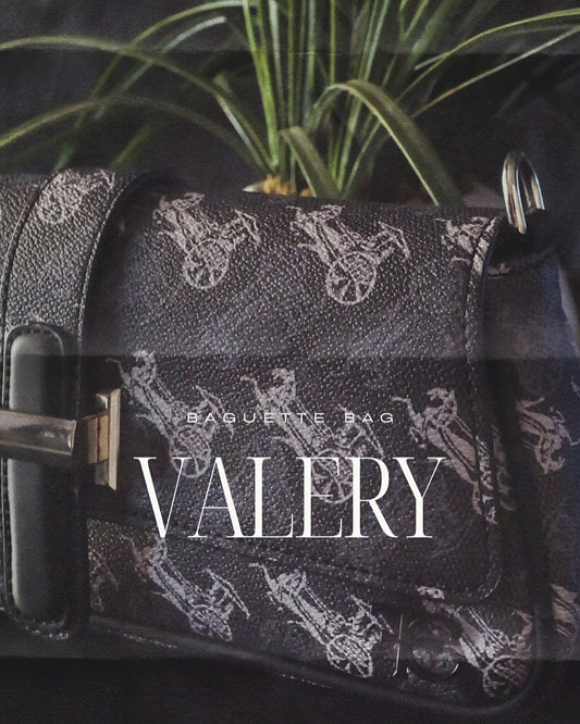 Baguette Bag “VALERY BLACK”