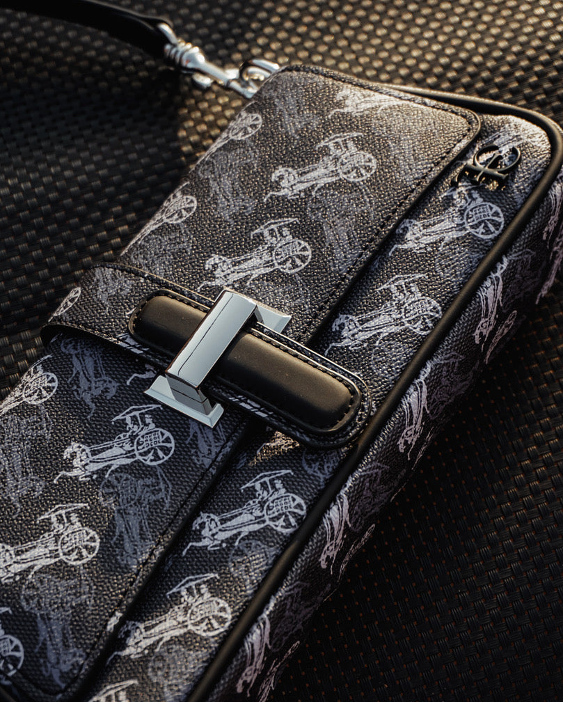 Baguette Bag “VALERY BLACK”