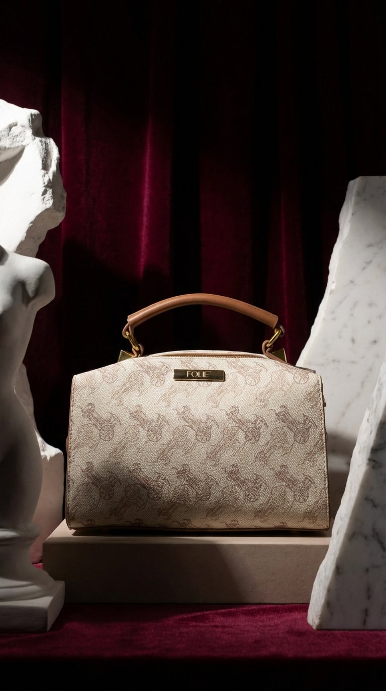 Bauletto Bag “Aurora” White