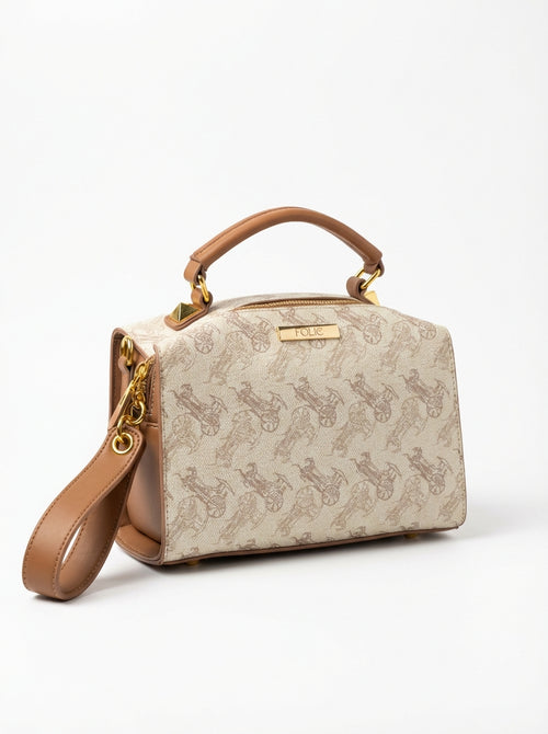 Bauletto Bag “Aurora” White